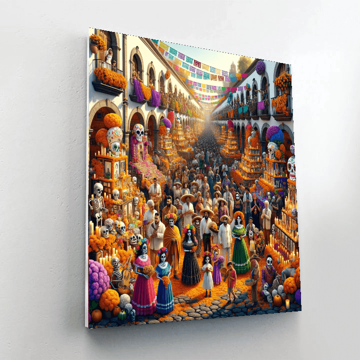 Day Of The Dead - Oaxaca, Mexico Paint By Number