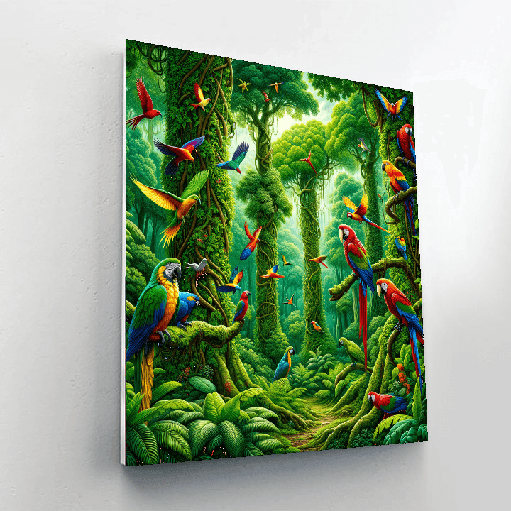 Aviary Wonders Paint By Number