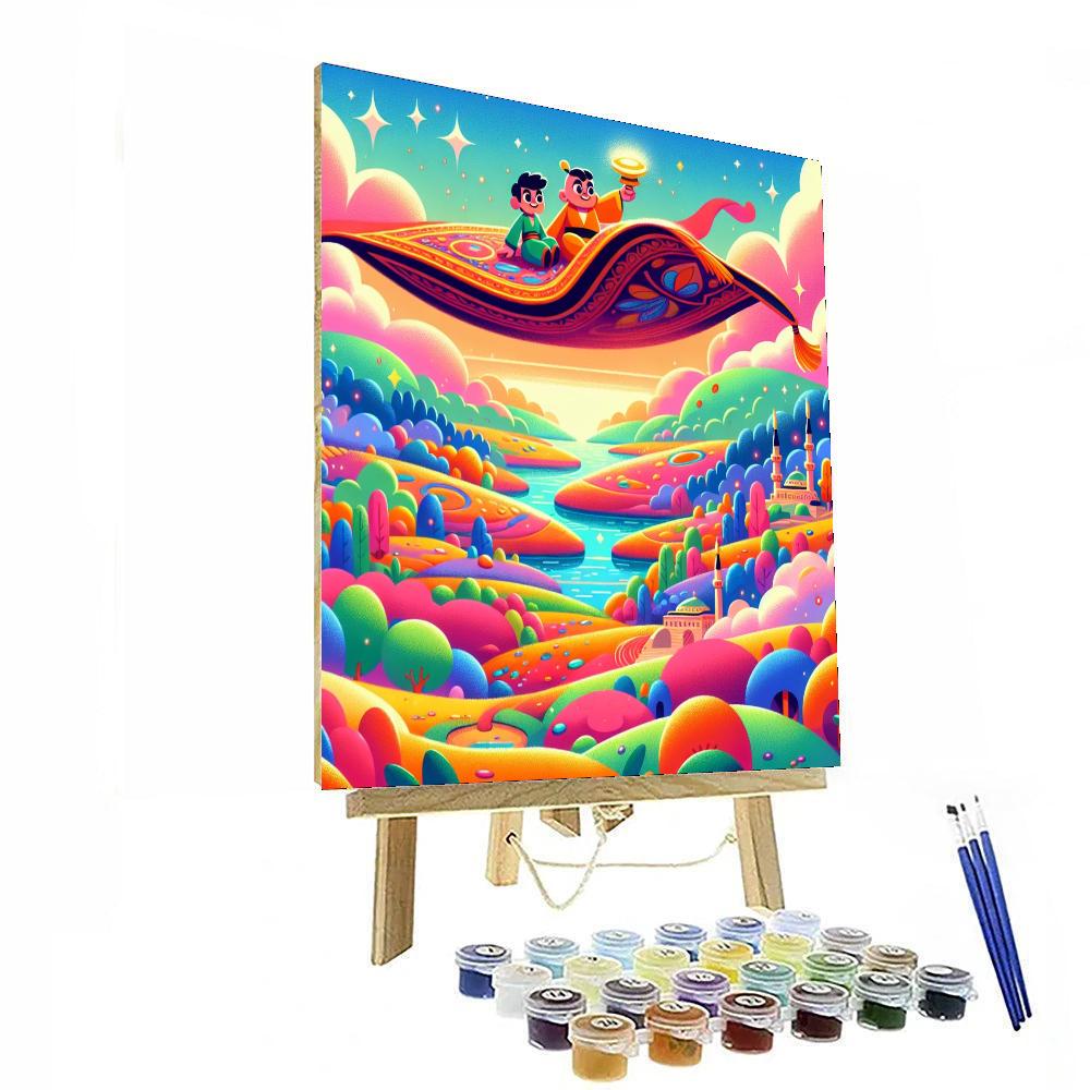 Magic Carpet Adventures Paint By Number