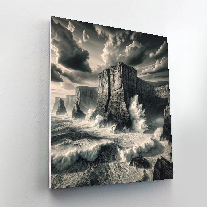 Windswept Coastal Haven Paint By Number