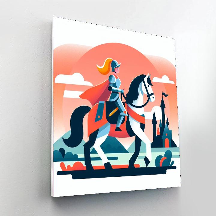 Knight’s Quest Adventure Numbered Painting Kits