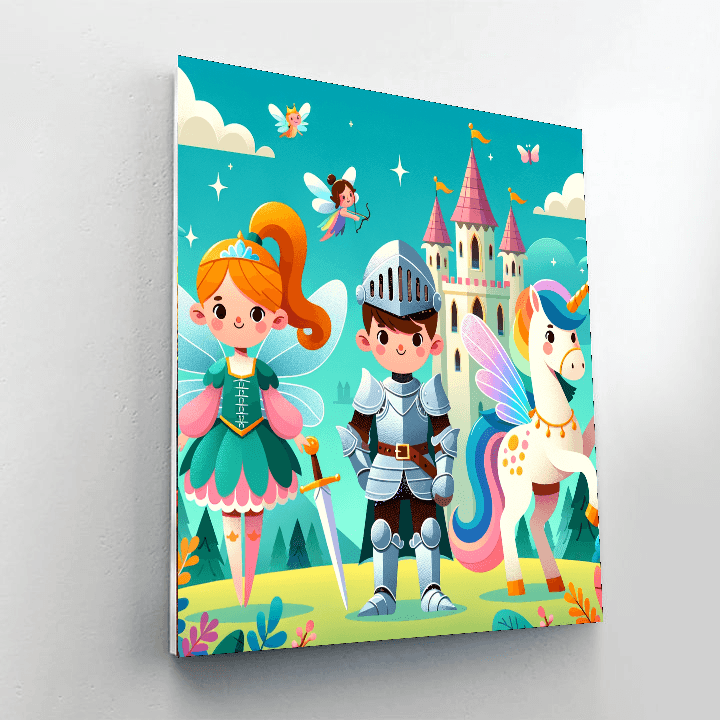 Fairy Tale Kingdom Paint By Numbers Kits
