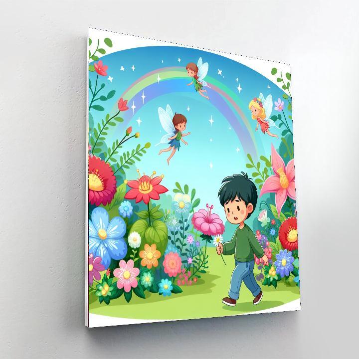 Enchanted Garden Mystery Paint By Numbers Kits