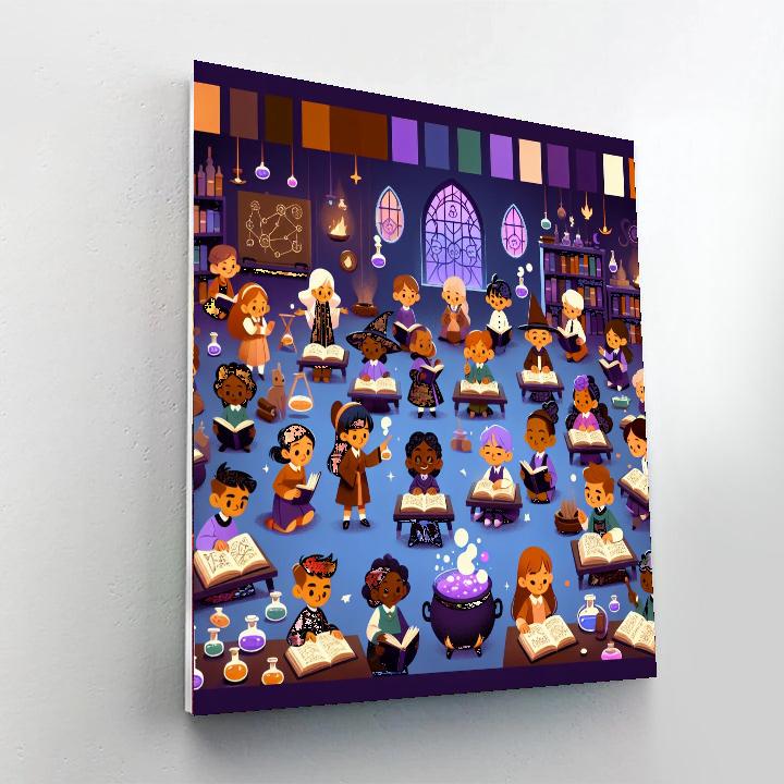 Magic Academy Of Legends Paint By Number