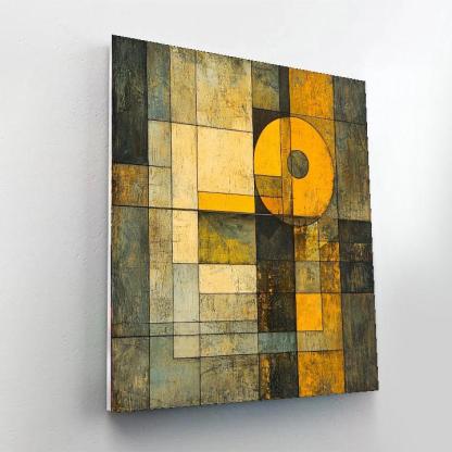 Paul Klee Inspired Symphony Of Light And Shadow  Paint By Color