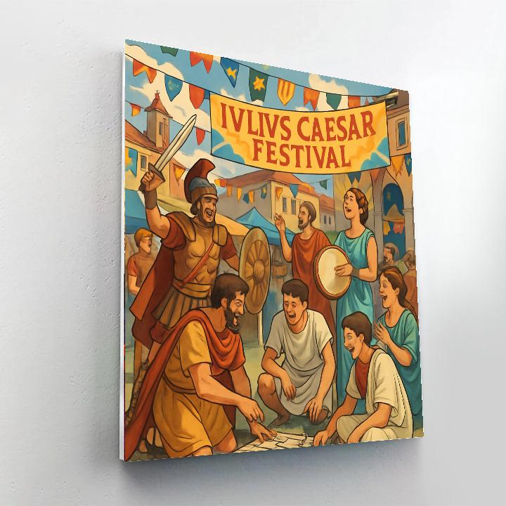 Julius Caesar Festival - Romania Numbered Painting Kits