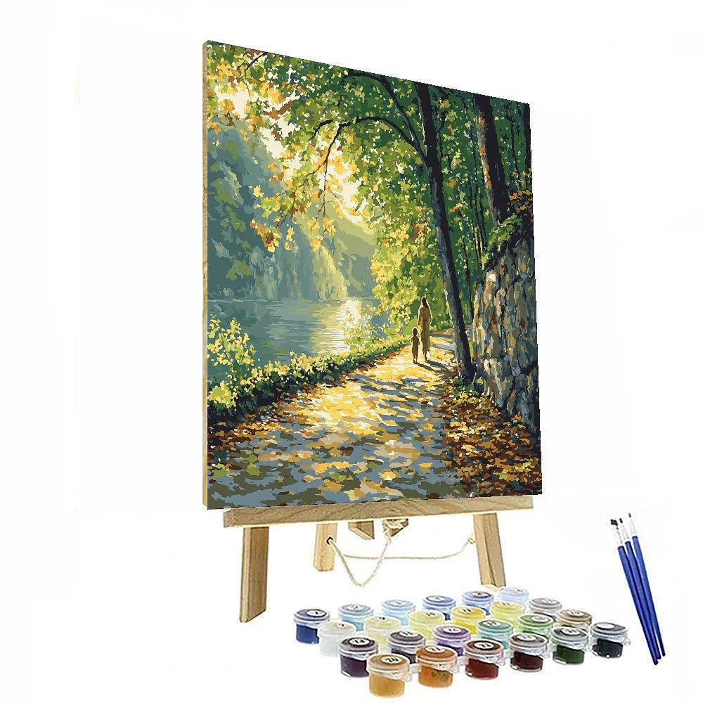 In Her Footsteps Painting By Numbers Kit