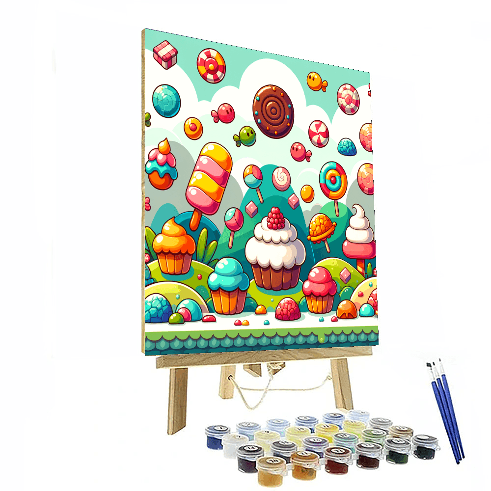Sweet Treats Land Paint By Number