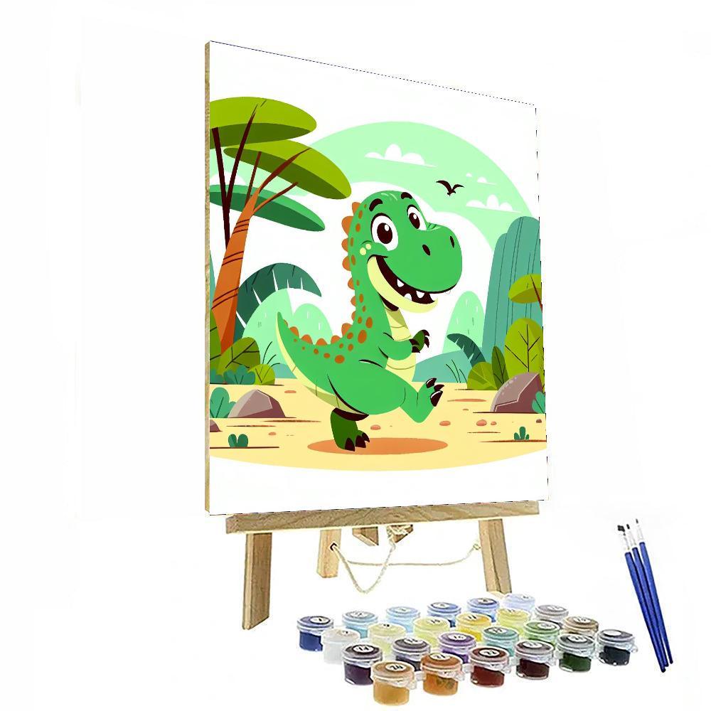 Dinosaurs Discovery DIY Paint By Numbers