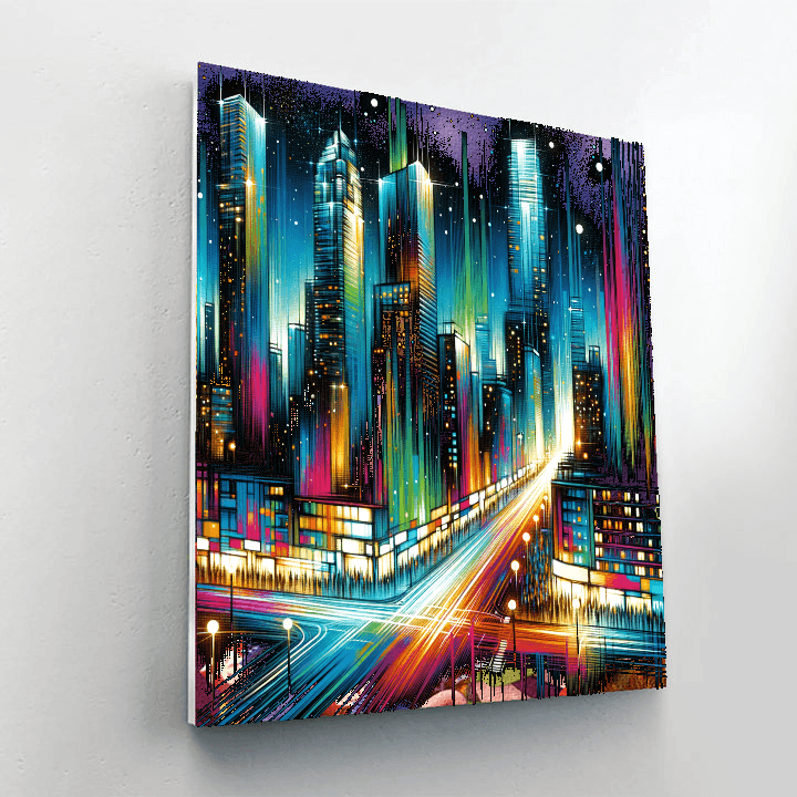 City Glamour Paint By Number