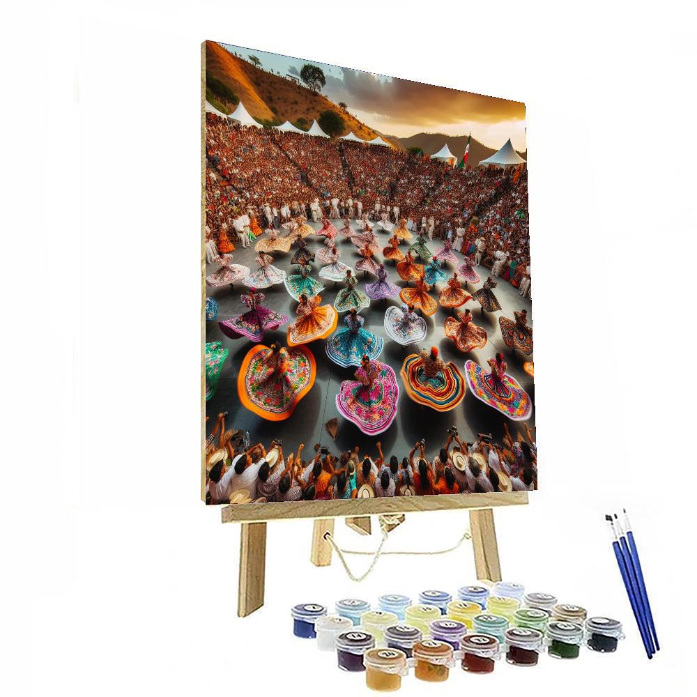 Guelaguetza - Oaxaca Painting By Numbers Kit
