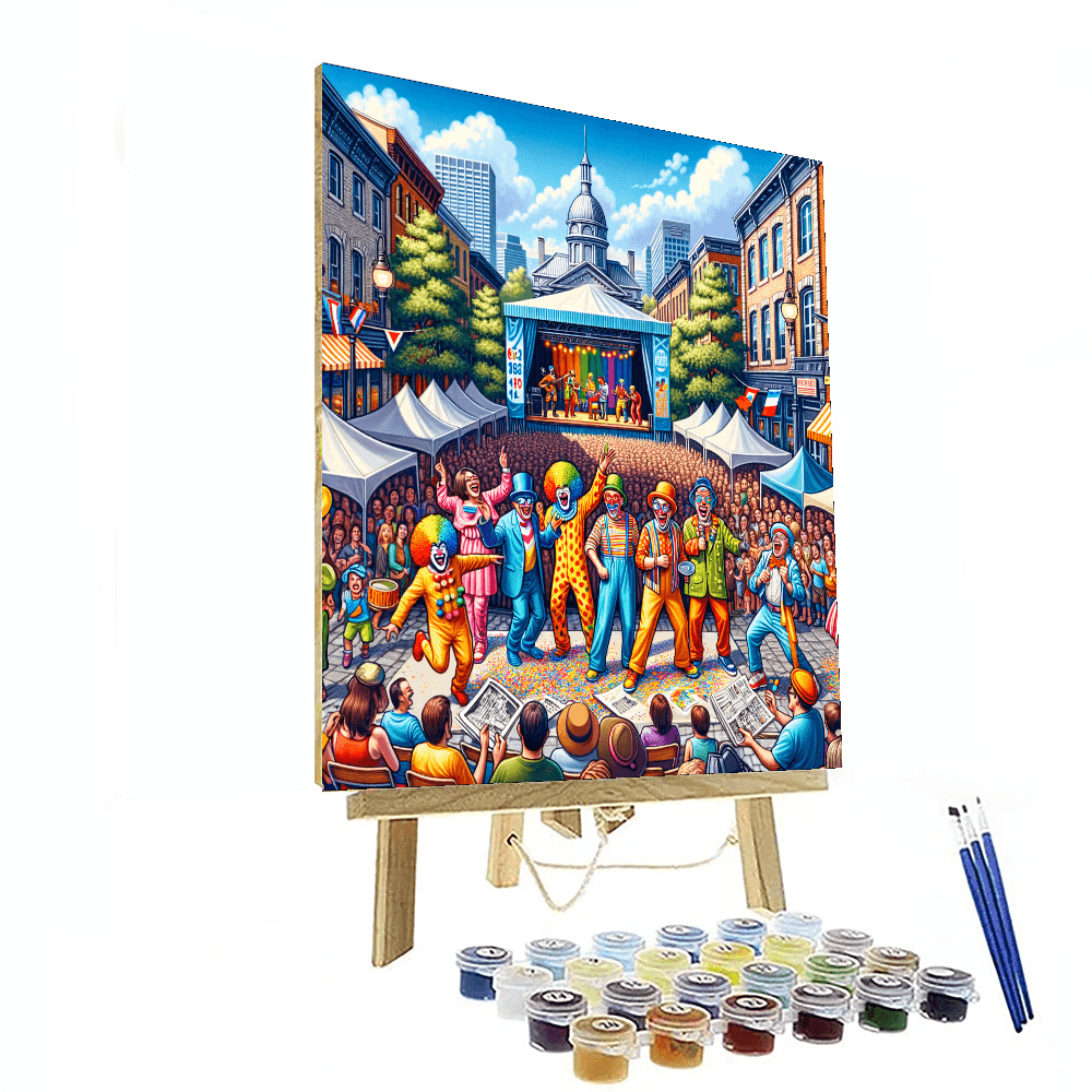 Just For Laughs Festival - Montreal, Canada DIY Paint By Numbers