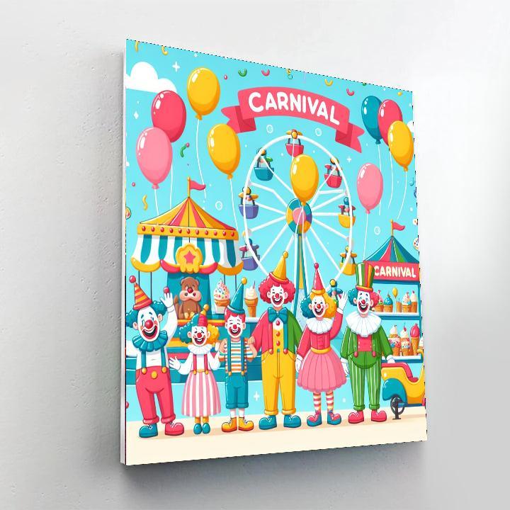 Imaginative Carnival Fun Paint By Numbers Kits