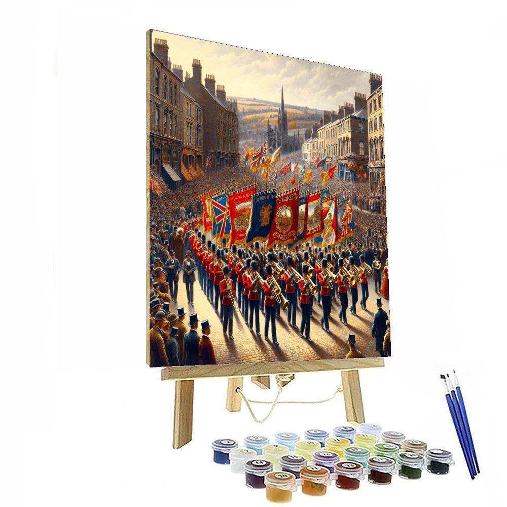 Durham Miners' Gala - United Kingdom Paint By Number