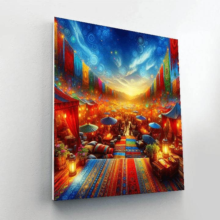 Bohemian Dreamscape Paint By Numbers Kits