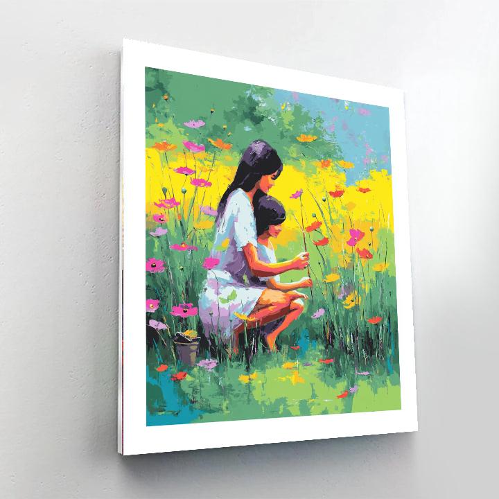 Floral Festivity Paint By Numbers Kits