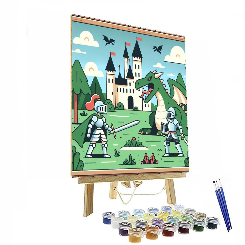 Medieval Mysteries Paint By Numbers Art