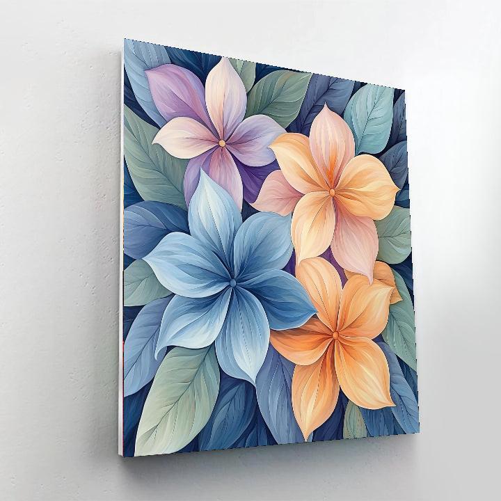 Alphonse Mucha Inspired Petal Reverie  Painting Number Kit