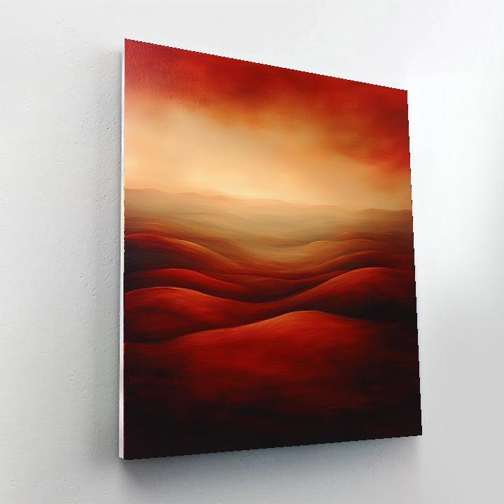 Caravaggio Inspired The Essence Of Tranquility  Number Painting