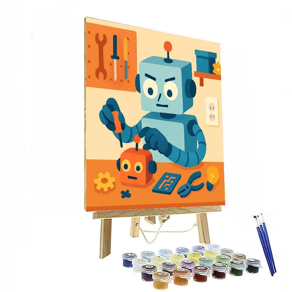 Robot Inventor Numbered Painting Kits