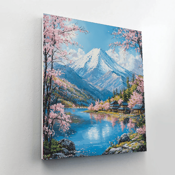 Mount Fuji - Japan DIY Paint By Numbers