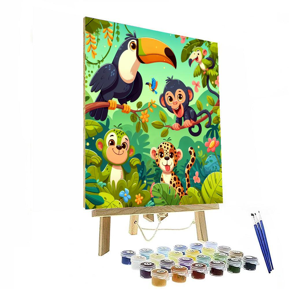 Creative Jungle Journey Paint By Number