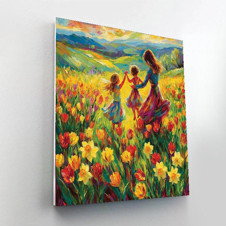 Spring Harmony Symphony Number Painting