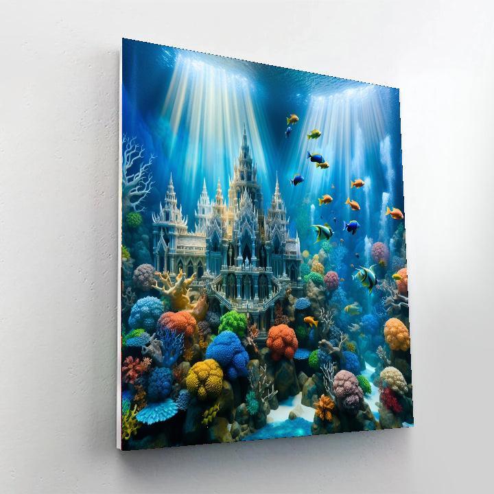 Magical Undersea Kingdom Paint By Numbers