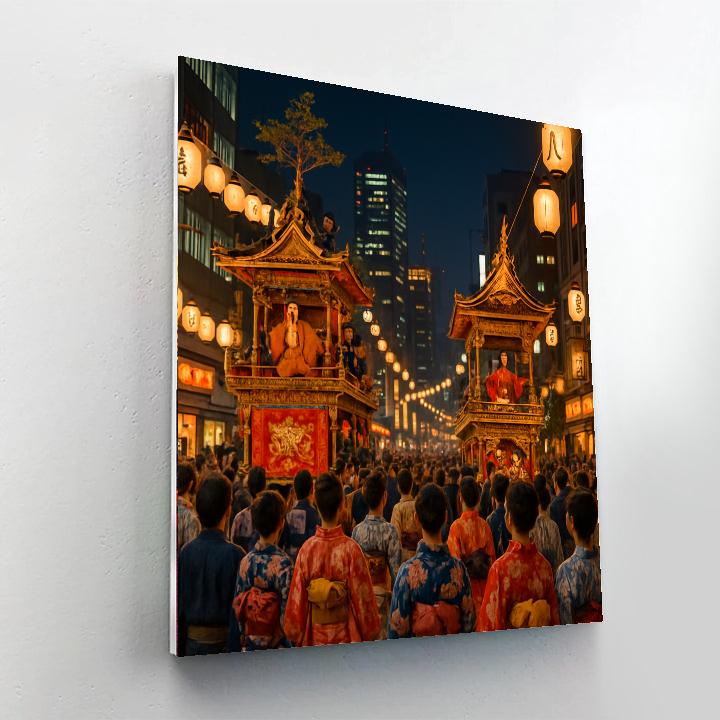 Gion Festival - Tokyo Paint By Number