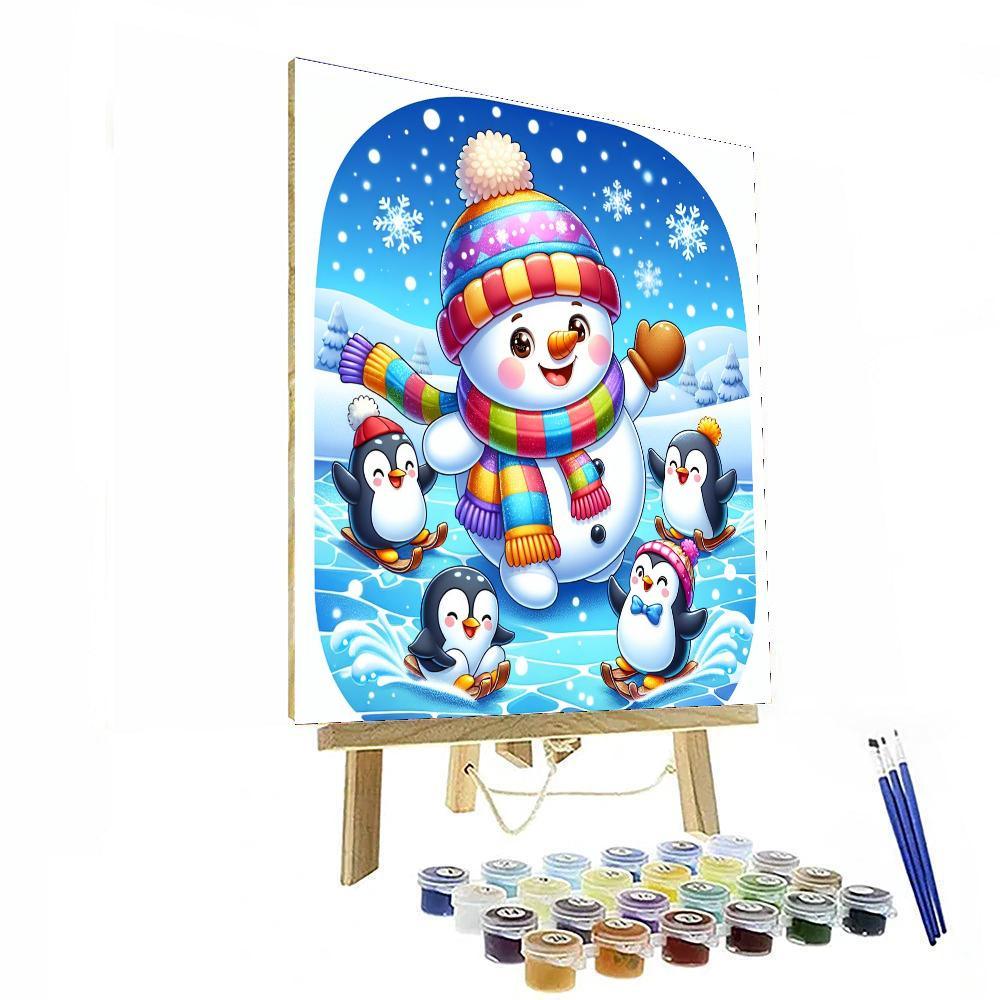 Magic Of Winter Paint By Numbers Art
