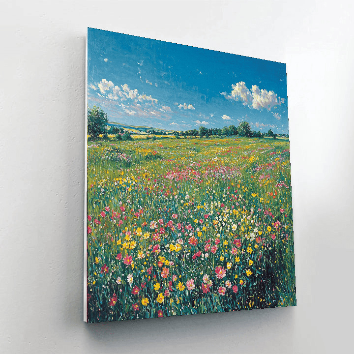 Constable Inspired Whispers Of The Meadow  Painting By Numbers Kit