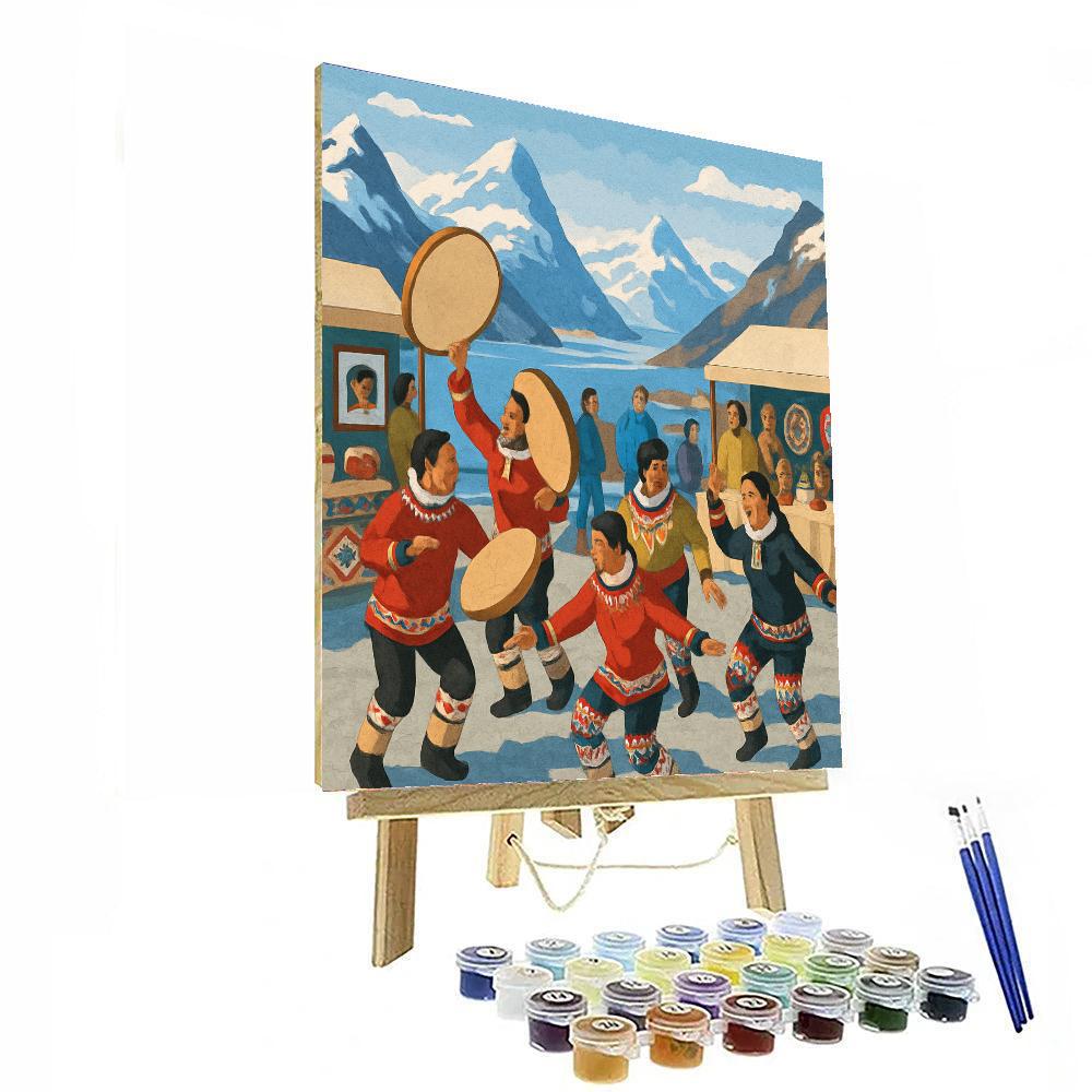 Festival Of The North Atlantic - Greenland Paint By Numbers Kits