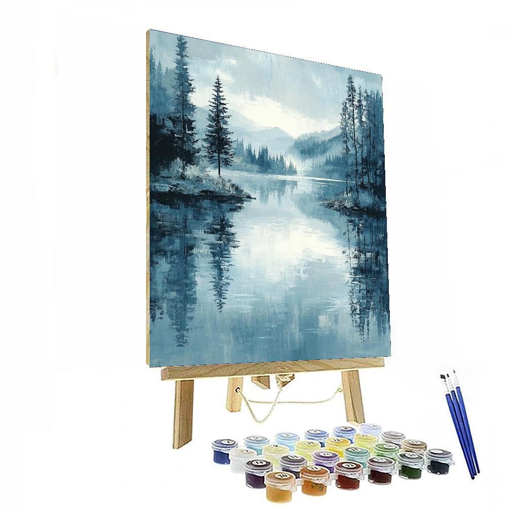 Edgar Degas Inspired Soft Reflections  Paint By Numbers Kits