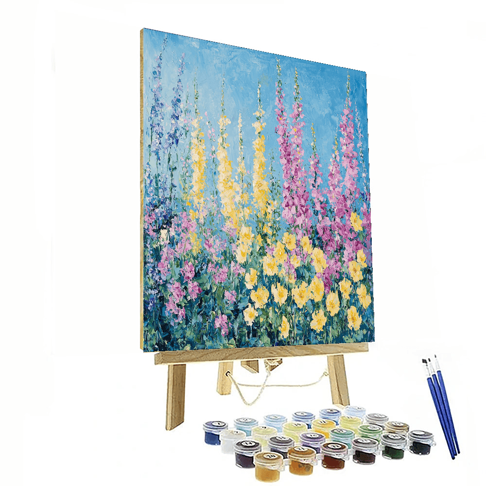 Claude Monet Inspired Blossoming Horizons  Paint By Numbers