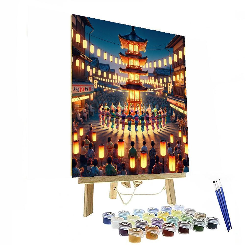Hokkaido Bon Odori Painting By Numbers Kit