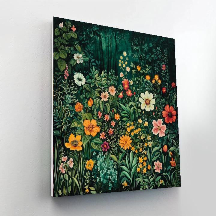 Frida Kahlo Inspired Garden Of Emotion  Paint By Numbers Art