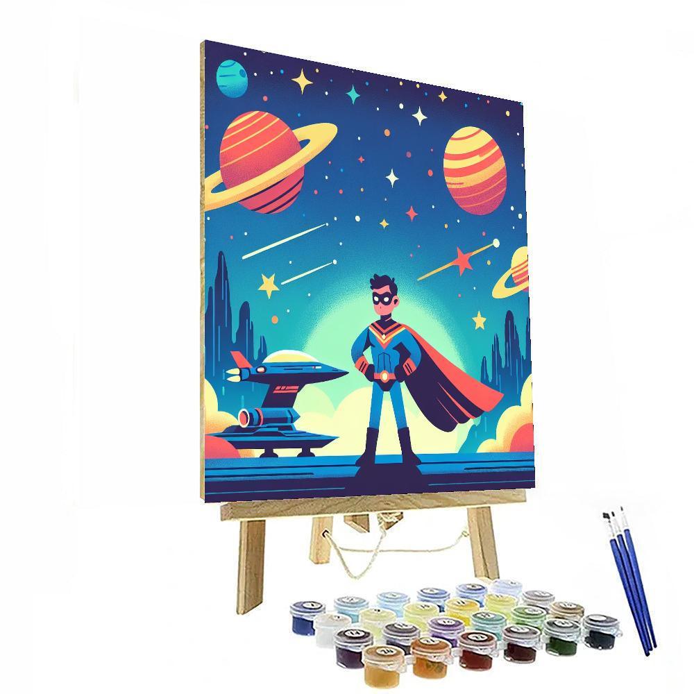 Galaxy Hero Adventure Numbered Painting Kits