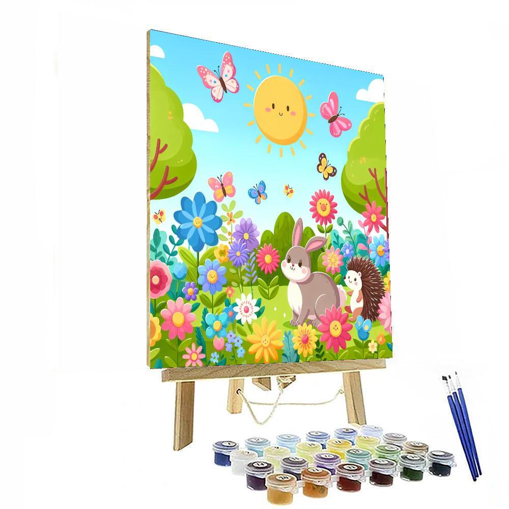 Magical Garden Friends Paint By Number