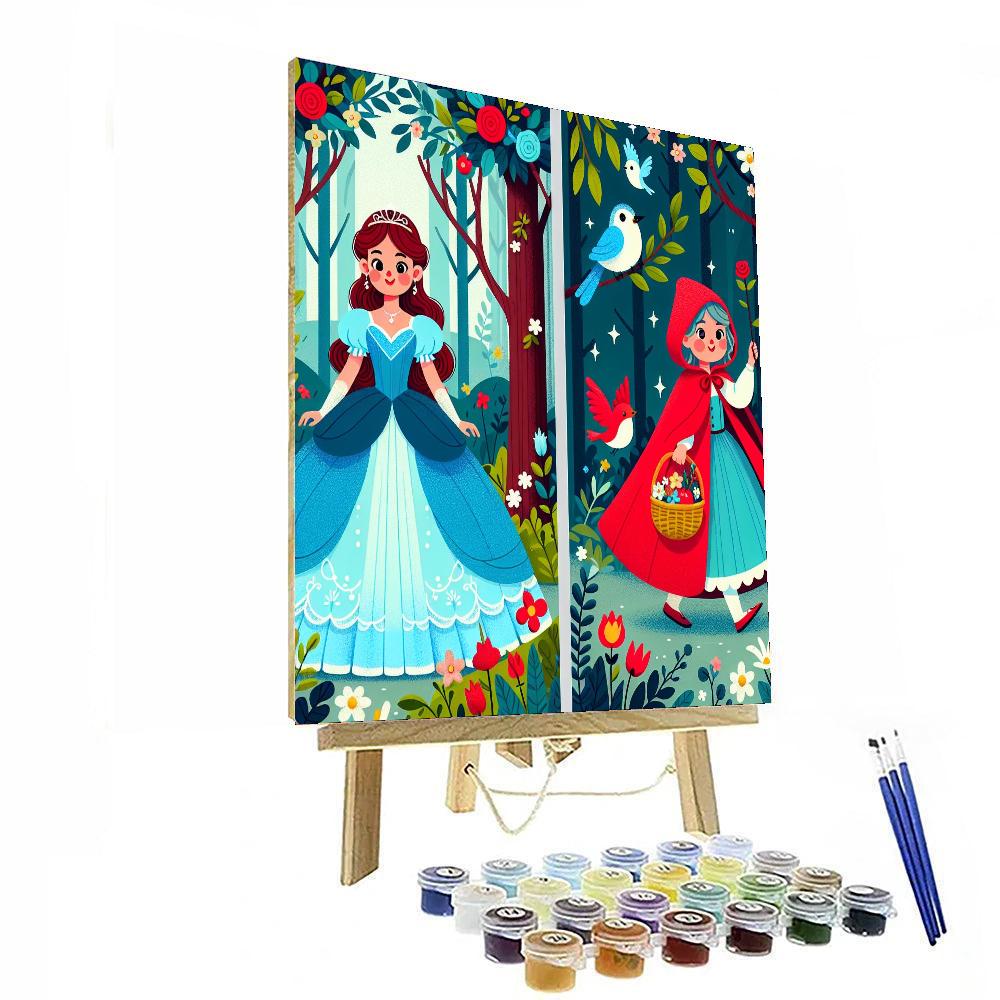 Fantastic Fairytale Fables Numbered Painting Kits