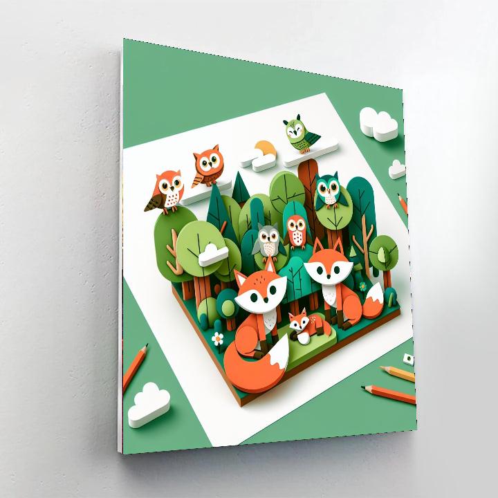 Woodland Wonders Paint By Numbers Kits