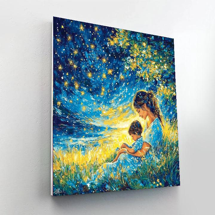 Sweet Memories Under The Stars DIY Paint By Numbers