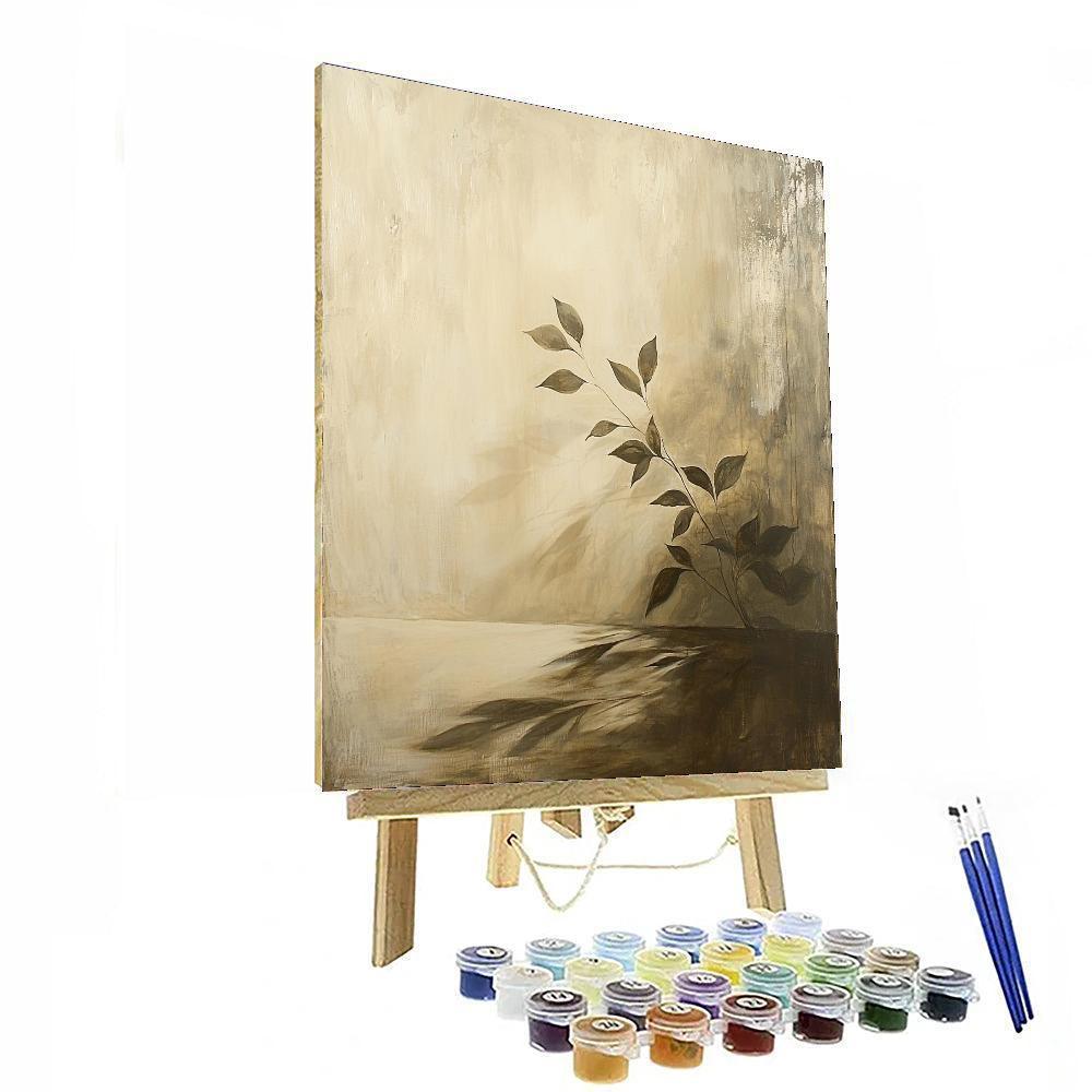 Leonardo Da Vinci Inspired Subtle Shadows  DIY Paint By Numbers