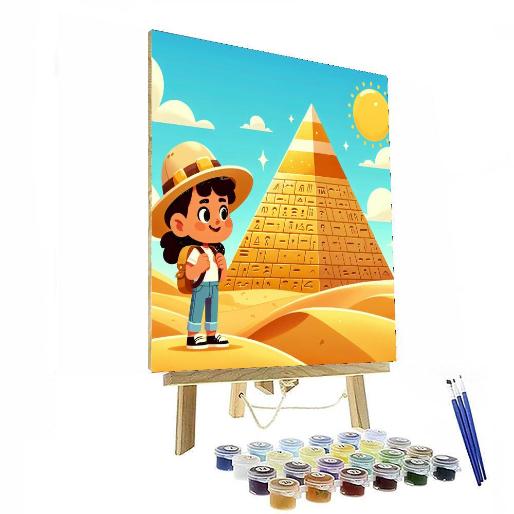 Enigmatic Egyptian Expedition Paint By Numbers