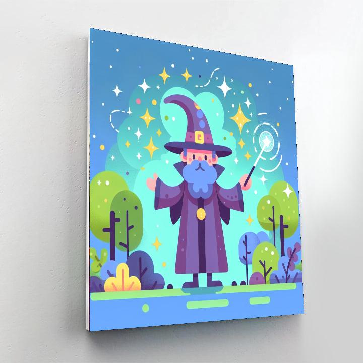 Mystical World Adventure Painting Number Kit