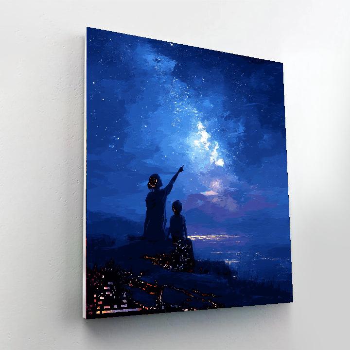 Love You To The Moon And Back Paint By Numbers Kits