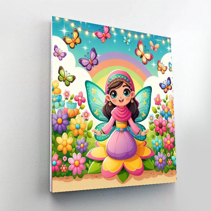 Whimsical Fairy Adventures Painting Number Kit