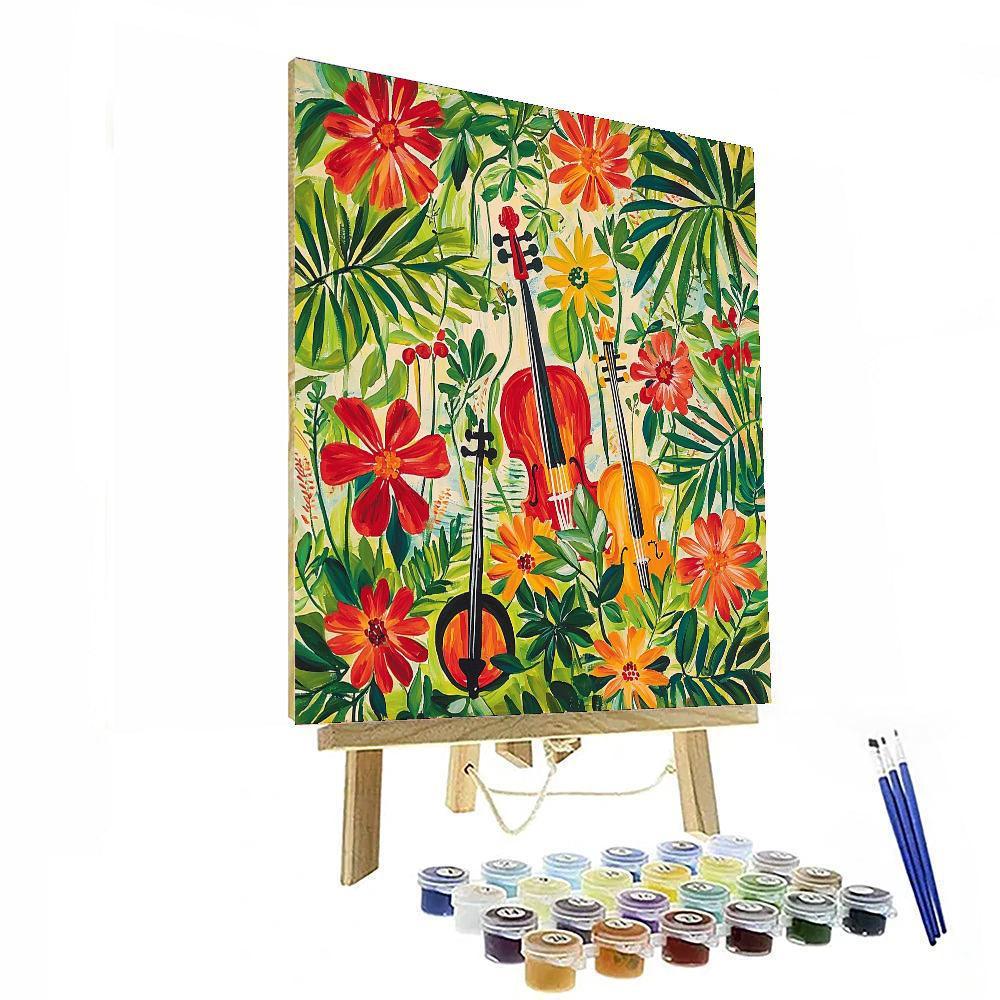Henri Matisse Inspired Sweet Melodies  Paint By Numbers