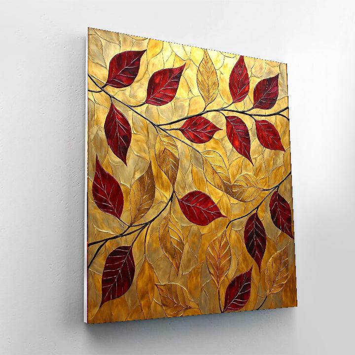 Michelangelo Inspired Vibrant Whispers  DIY Paint By Numbers