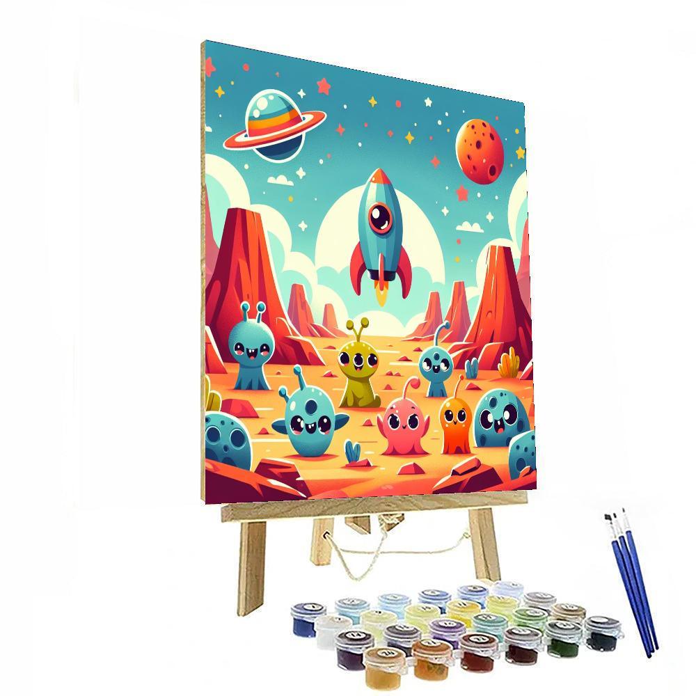 Exploring Mars Paint By Numbers Kits