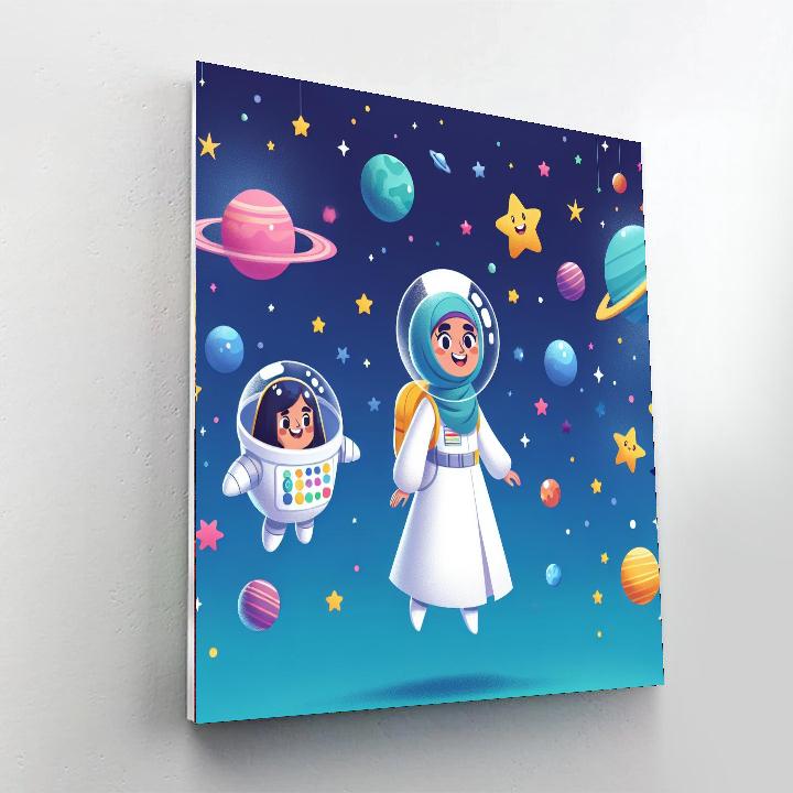 Creative Space Odyssey Paint By Numbers Art